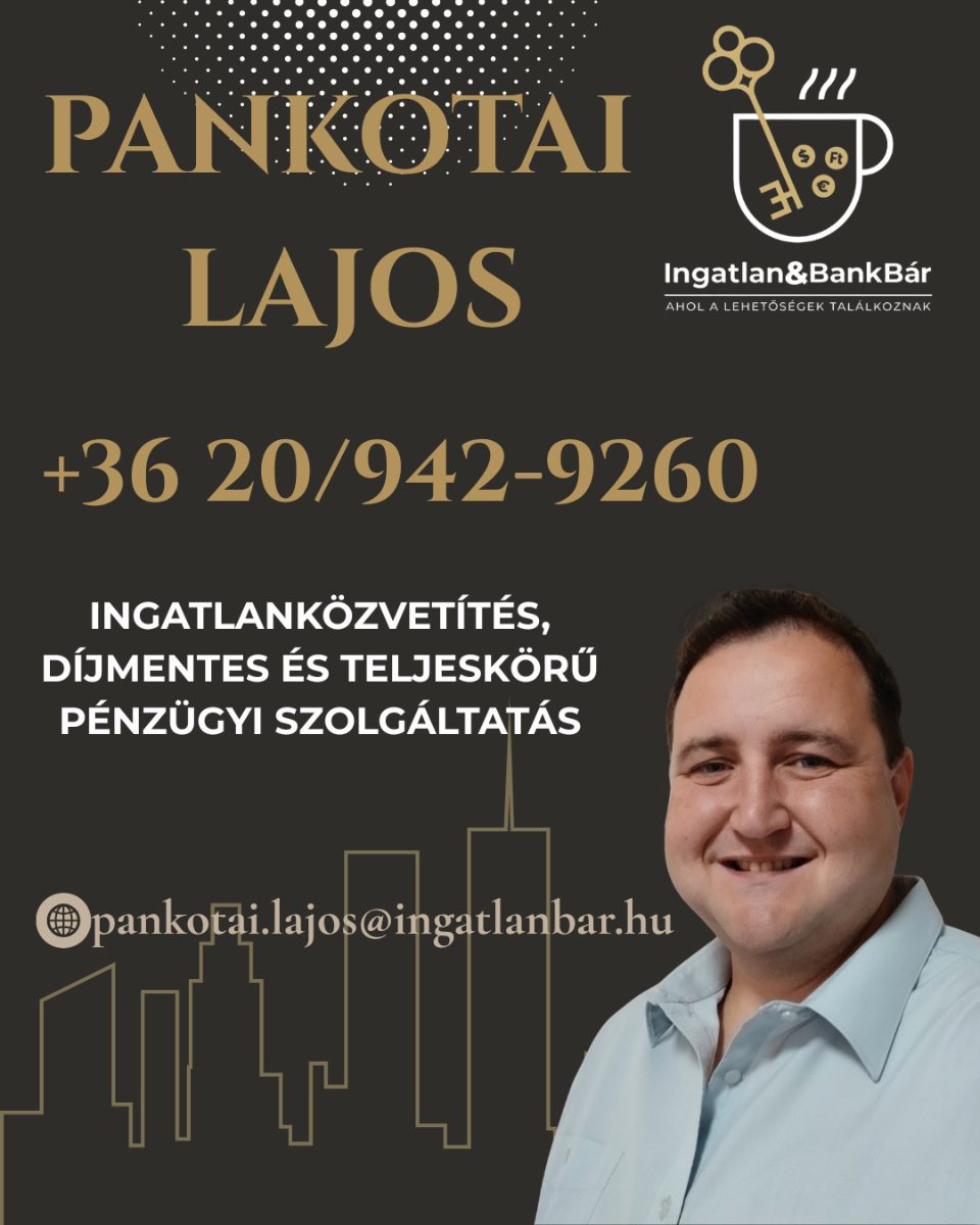 Hitelszakértő és pénzügyi tanácsadó, Ingatlanközvetítő, Értékbecslő – Ingatlan értékbecslő