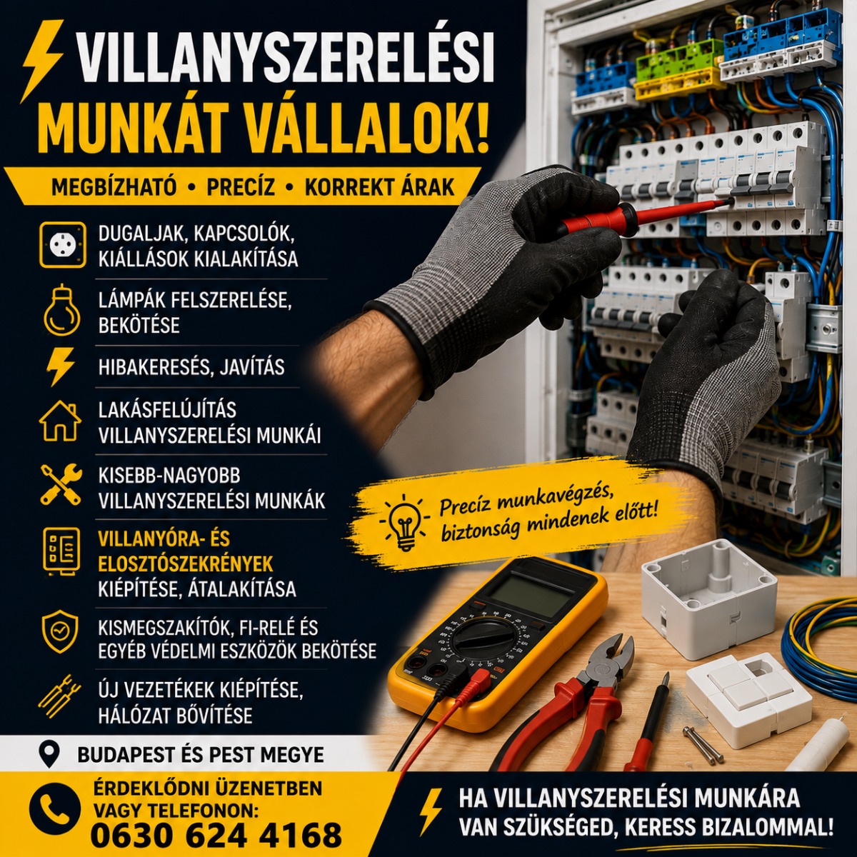 Villanyszerelés Pest megyében!!! – Villanyszerelés