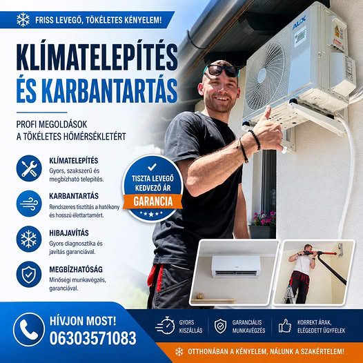 MERTZ EcoVolt Klímatelepítés és villanyszerelés – Klímaszerelő