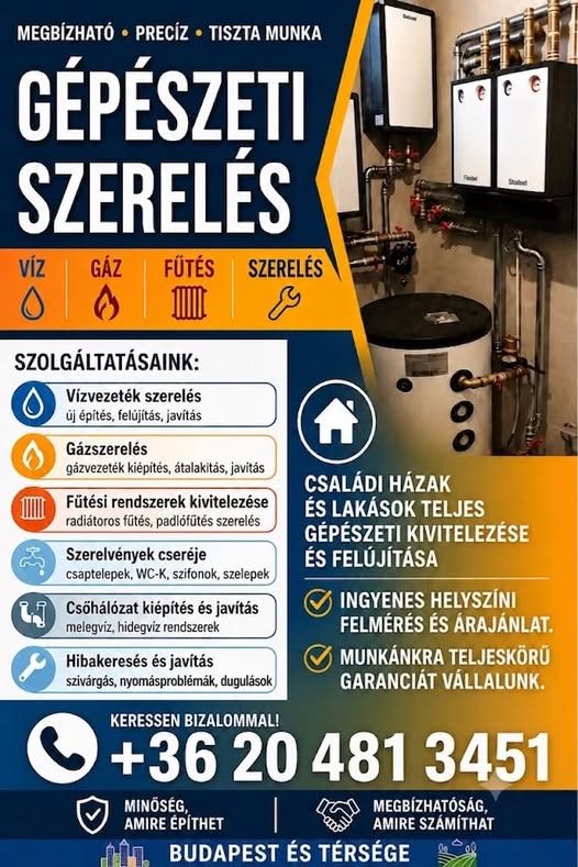 Dobronyi István épületgépészet – Fűtésszerelés