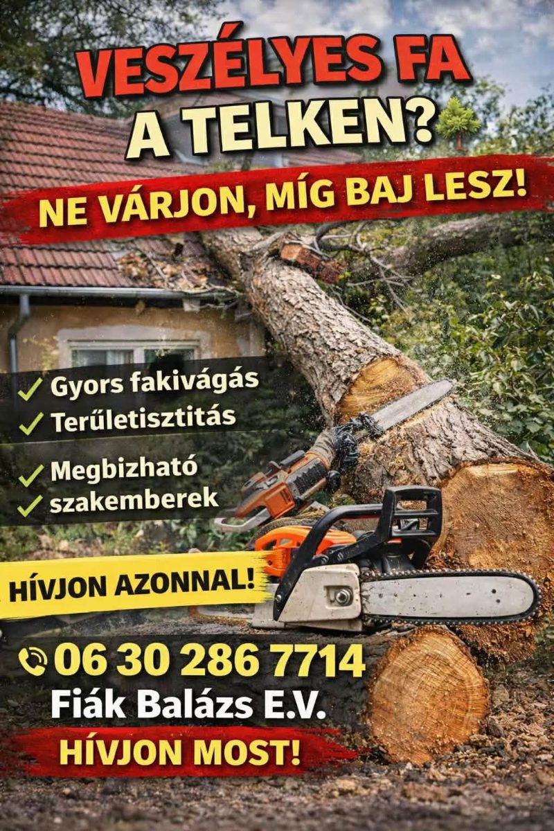 Fiák Balázs: Zöldterület Kezelés – Hulladékszállítás