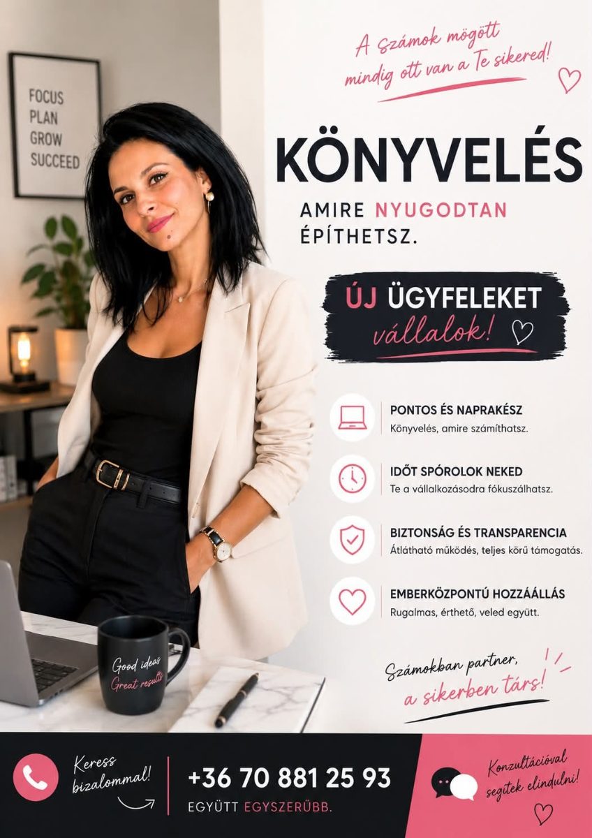 Váradi Krisztina, könyvelő – Könyvelő