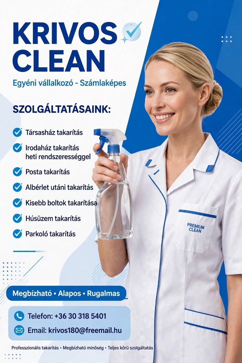 Krivos Clean – Iroda takarítás