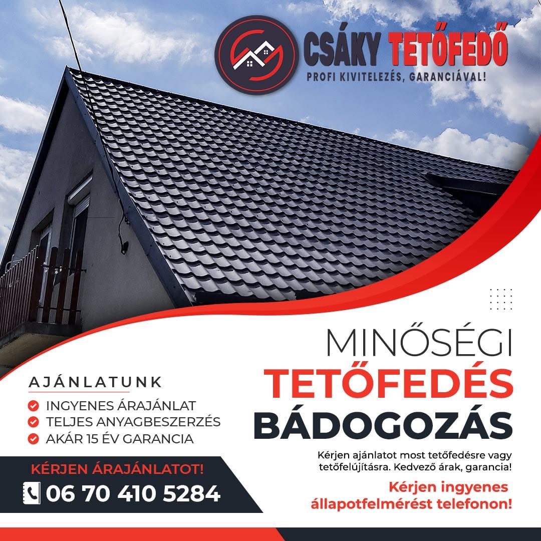 Csáky Tetőfedő – Ács