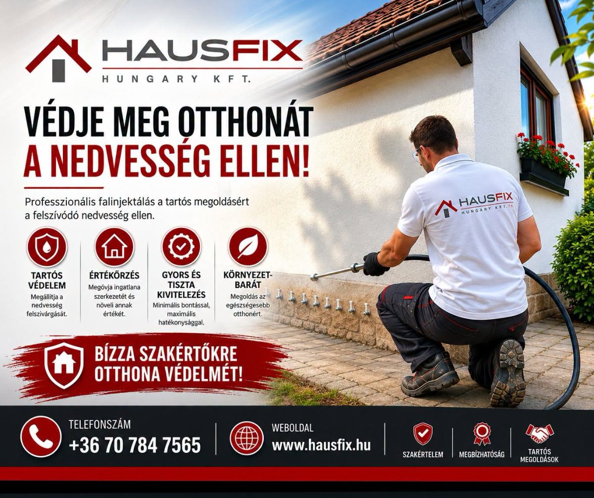 HausFix Hungary Kft. – Falsüllyedés megállítása