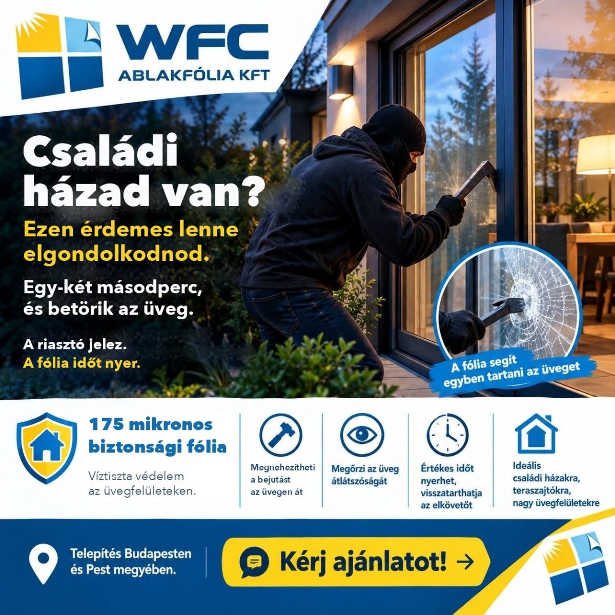 WFC Ablakfólia Kft. – Fényvisszaverő ablakfólia