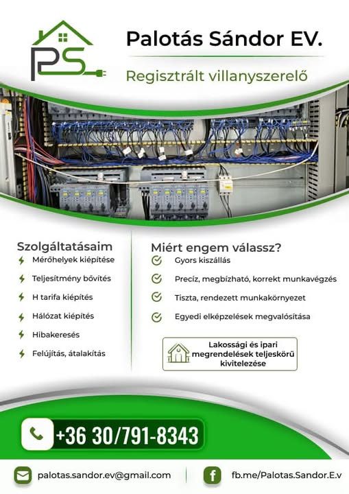 Palotás Sándor – Villanyszerelő