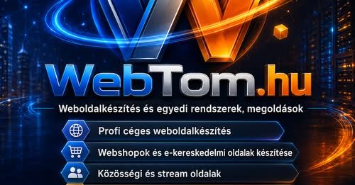 WebTom - Webszolgáltatód - Weboldal készítés – Webanalitika / Google Analytics