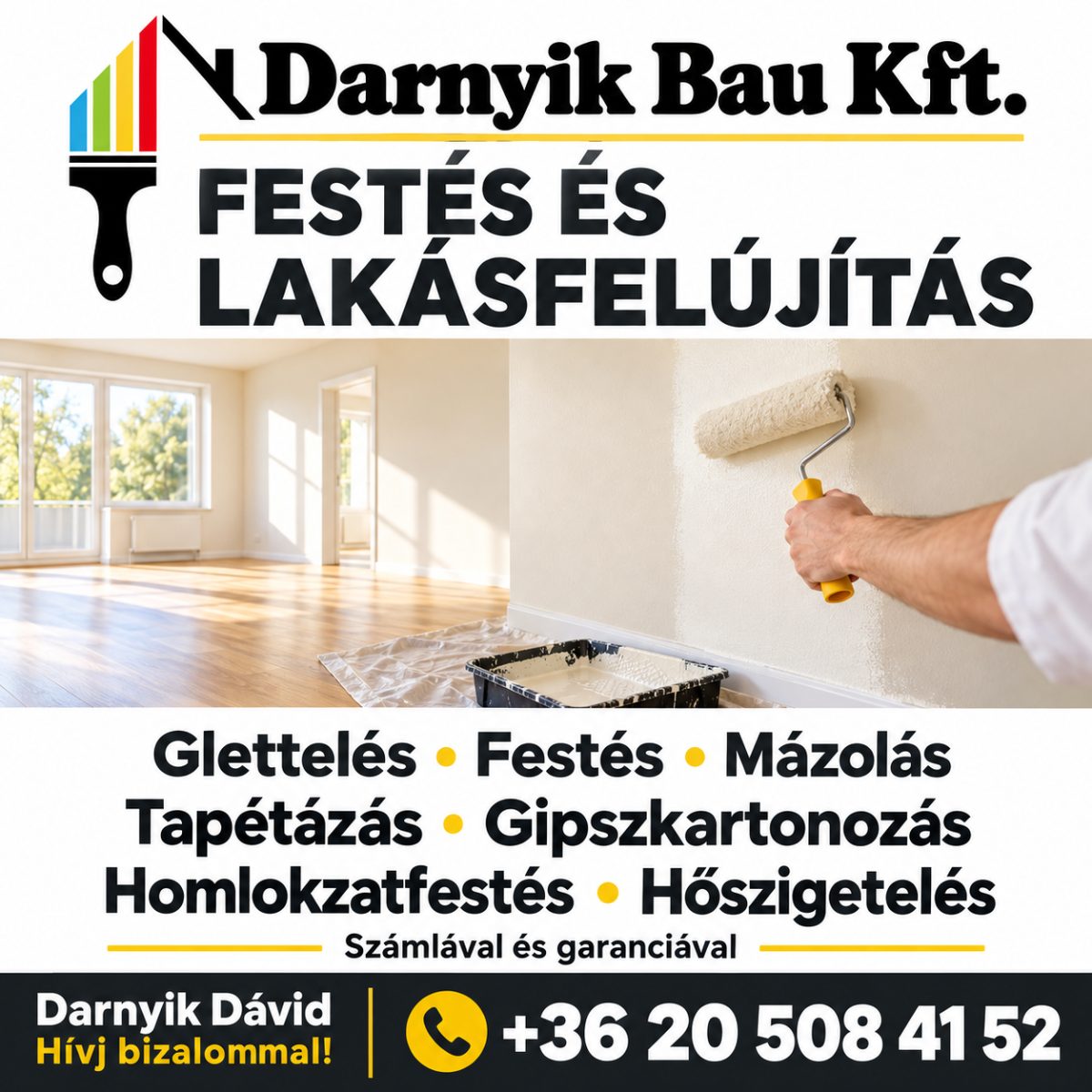 Darnyik Bau Kft. – Gipszkarton