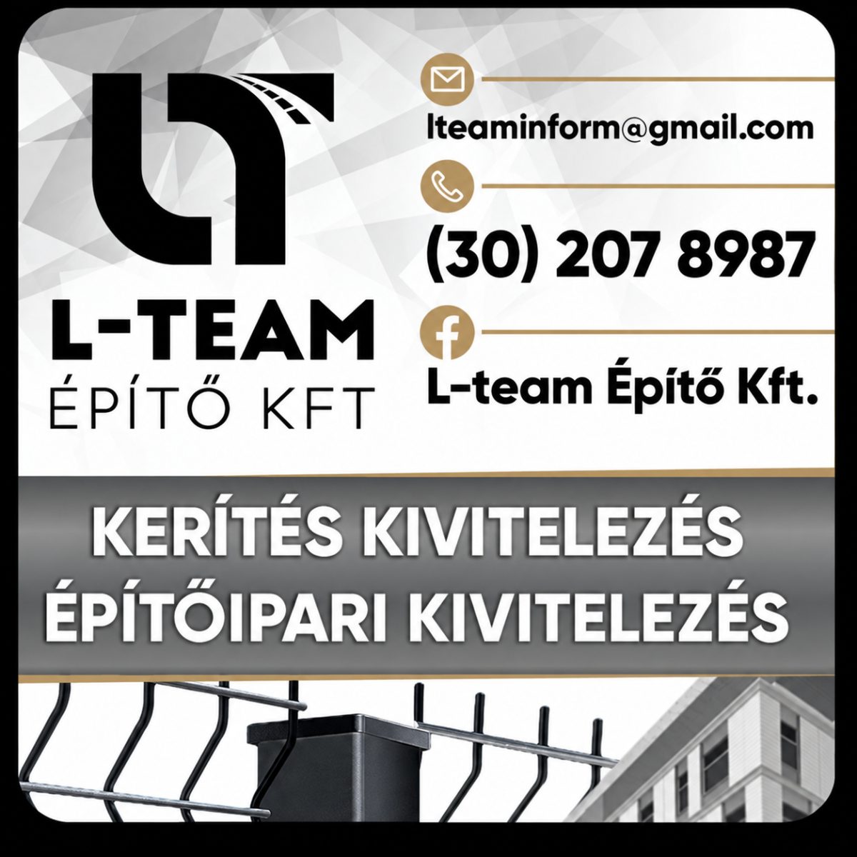L-team Építő Kft. – Bontás