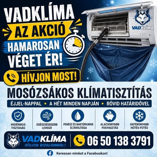 Vadklíma – Klíma a legjobb kezekben! – Klíma töltés / szerviz