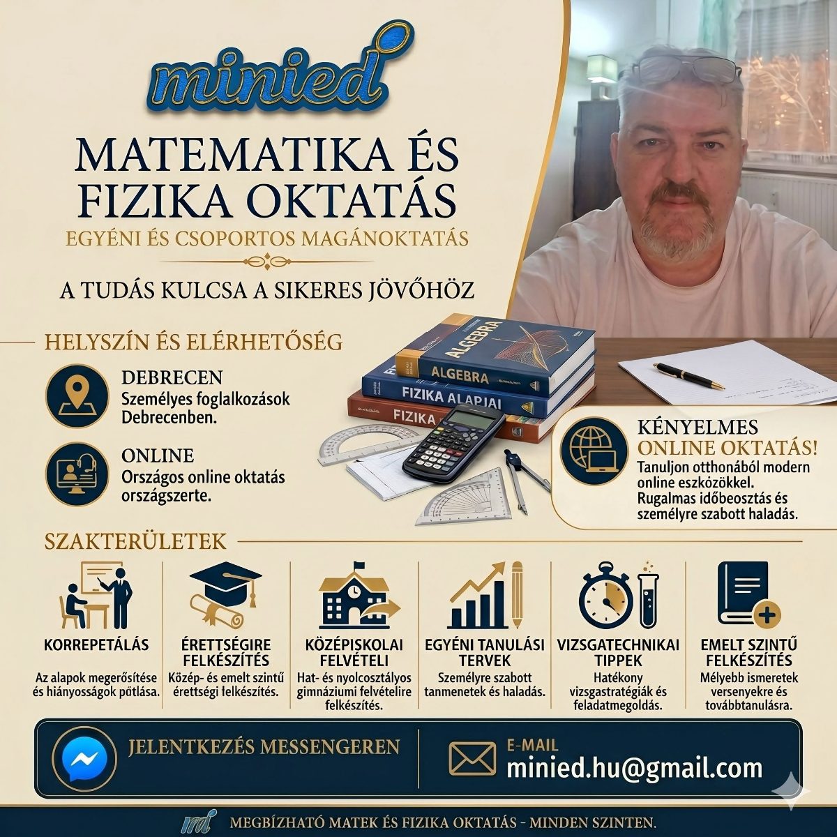 Matematika és fizika oktatás – Fizika magánoktatás